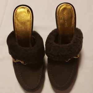 Coach platform mules